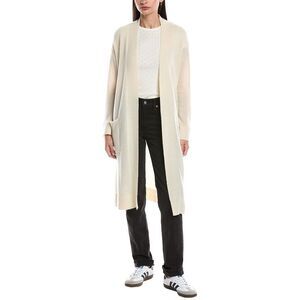 Alashan Cashmere Womens Luna Cashmere Cardigan, White